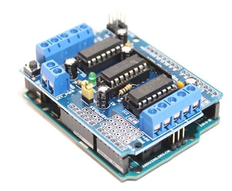Arduino L293d Motor Driver Shield Tutorial Arduino Project Hub