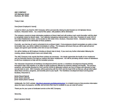 FREE 13+ Sample Closing Business Letter Templates in PDF | MS Word