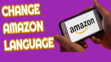 How To Change Amazon Website Language Easy - YouTube