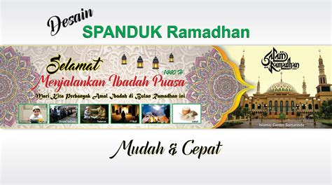 Desain Spanduk Ramadhan Dengan Coreldraw