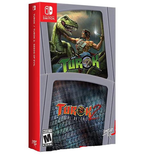 Amazon Com Turok And Turok Seeds Of Evil Dual Pack Nintendo