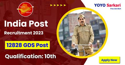 India Post Office Recruitment 2023 Opening For 12828 GDS Posts