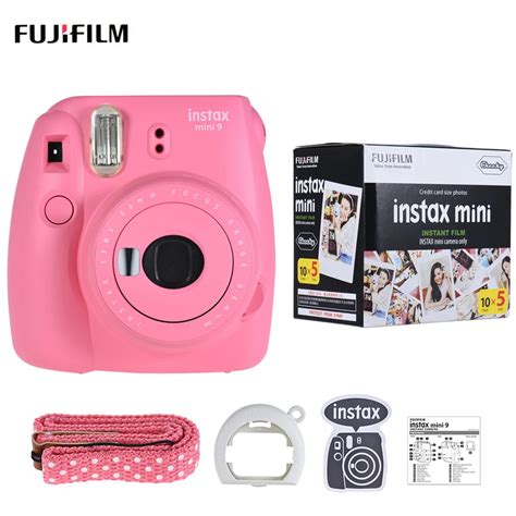 Fujifilm Instax Mini 9 Camera Fuji Instant Camera Film Cam With Selfie