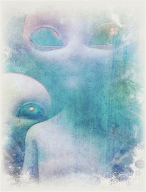Alien Painting By Esoterica Art Agency Pixels