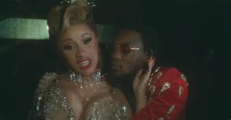 Cardi Bs Bartier Cardi Music Video Is Here And The Scenes With Offset