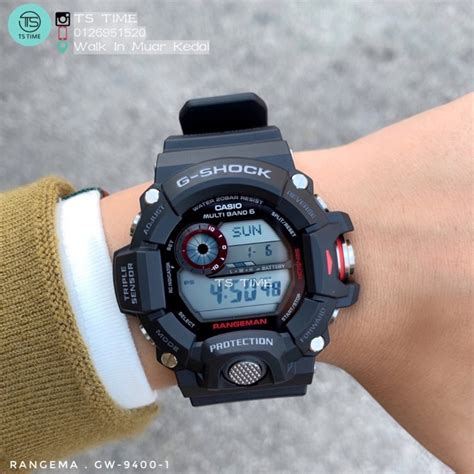 The watch is designed to withstand harsh conditions. G Shock Rangeman GW-9400 and GW-9400-1 | Shopee Malaysia