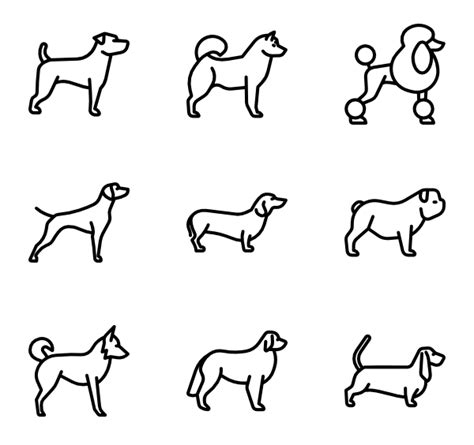 Dog Icons 6119 Free Vector Icons Page 4 Dog Icon Dog Logo