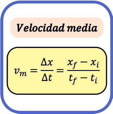 tanítvány Jelentéktelen Lehetséges formula para la velocidad media Egyszerű eső ismétlés