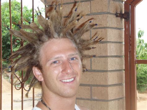 When i have asked white people about their dreadlocks, i have had responses which vary from, my hair would do this naturally if i didn't comb it, to vikings had dreadlocks. 27 Months in Botswana With The Scharmers: Dread Locks