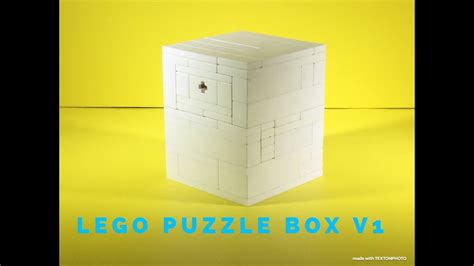 Amazing Lego Puzzle Box V1 Youtube