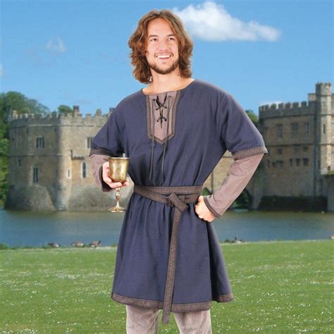 Norman Tunic Medieval Tunic Tunic Short Sleeve Dresses