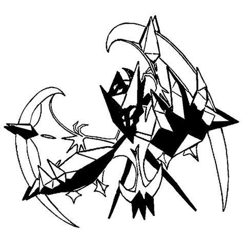 Dawn Wings Necrozma Pokemon Coloring Pages Porn Sex Picture