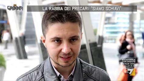 La Rabbia Dei Precari Siamo Schiavi Youtube