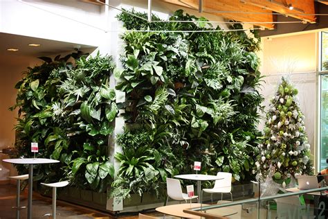 Indoor Tropical Green Wall