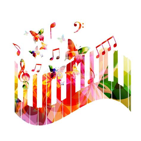 Music Notes Butterflies Stock Illustrations 395 Music Notes