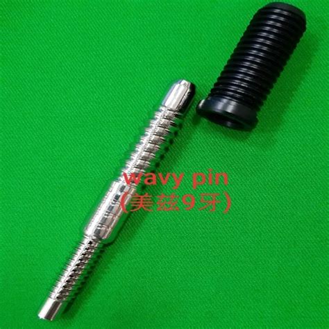 Billiard Wavy Joint Pin And Insert For Pool Cue Hardware Billiard Stick