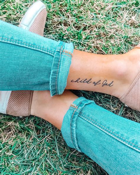 child of God tattoo Dainty Tattoos, Pretty Tattoos, Beautiful Tattoos