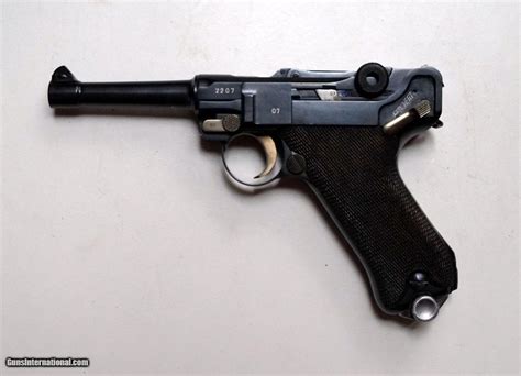 G DATE 1935 NAZI GERMAN LUGER WITH MATCHING MAGAZINE