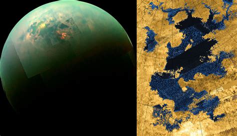 Nasa Finds Disappearing Phantom Lakes On Titan Saturns Largest Moon