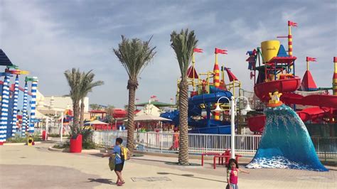 Splashing Fun At Legoland Dubai Water Park Youtube