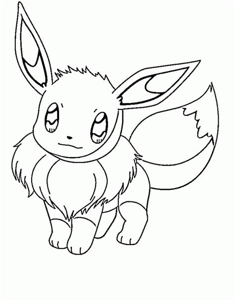 Cute Anime Pokemon Coloring Pages