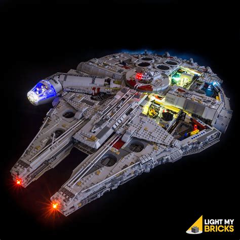 Easy To Install Led Light Kit For Lego Ucs Millennium Falcon 75192
