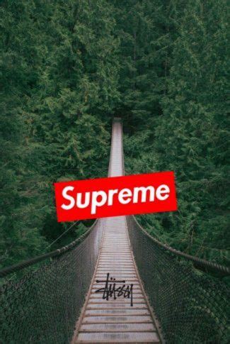 Buy and sell authentic supreme streetwear on stockx including the supreme tool crowbar red from fw15. Download Supreme Hanging Footbridge Wallpaper | CellularNews