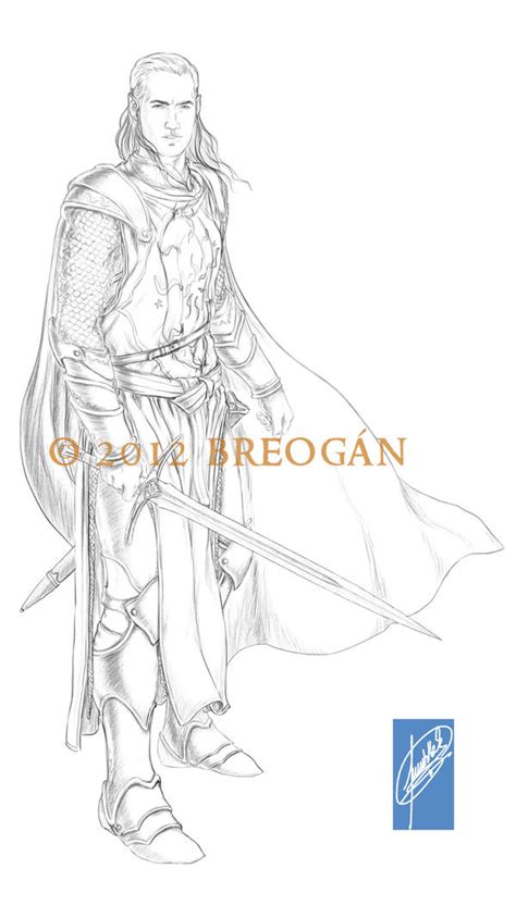 Fall Of Fingolfin Noldorin Armour Concept 3 By Breogan On Deviantart