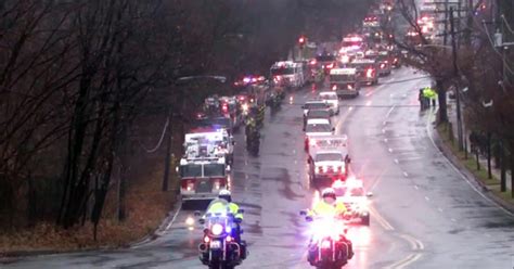 Procession Honors Long Island Firefighter Who Died Battling Woodmere