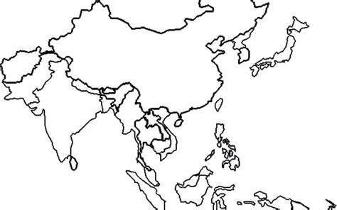 Mapa Asia Blanco Printable Maps Printables Free Print Vrogue Co