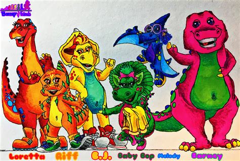 Barney And Friends Redesign By Wilduda On Deviantart