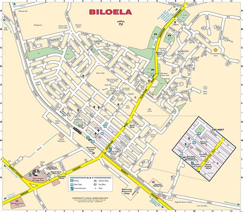 Biloela Central Queensland Maps Street Directories Places To