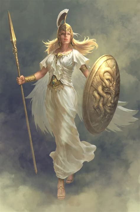 athena by sunny clare reasonablefantasy greek goddess art greek mythology art roman gods