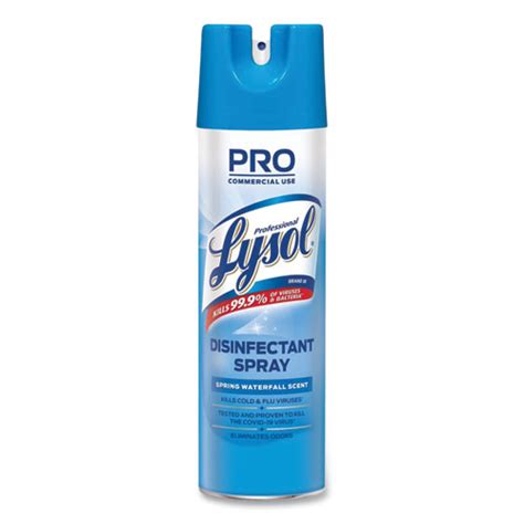 Disinfectant Spray Crisp Linen 19 Oz Aerosol Spray