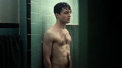 Daniel Radcliffe Shirtless Shower Movie Scene Gif Daniel Radcliffe