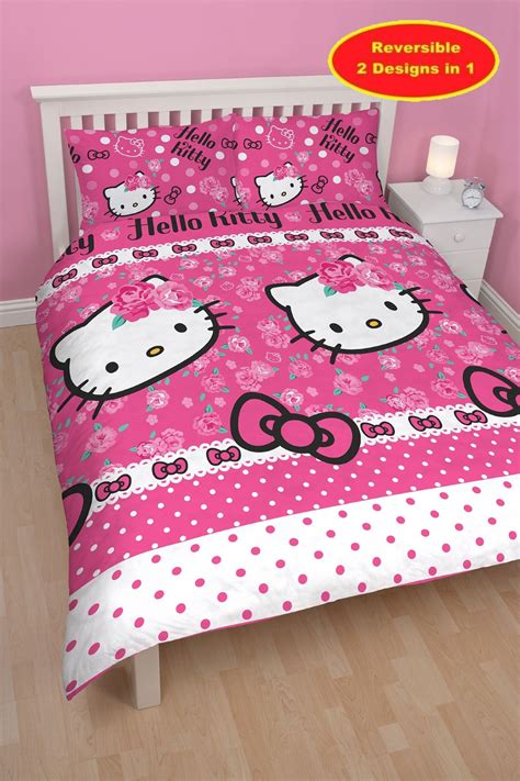 Maybe you would like to learn more about one of these? Hello Kitty Sommerwind Double Rotary Bedding Set | Duvet ...
