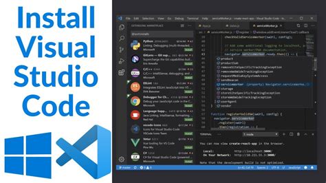 How To Install Visual Studio Code On Windows Vs Code Installation My