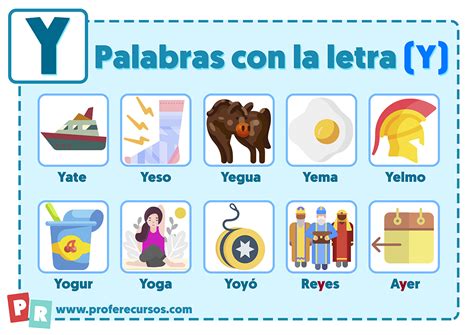 Palabras Con La Letra Y En Espanol