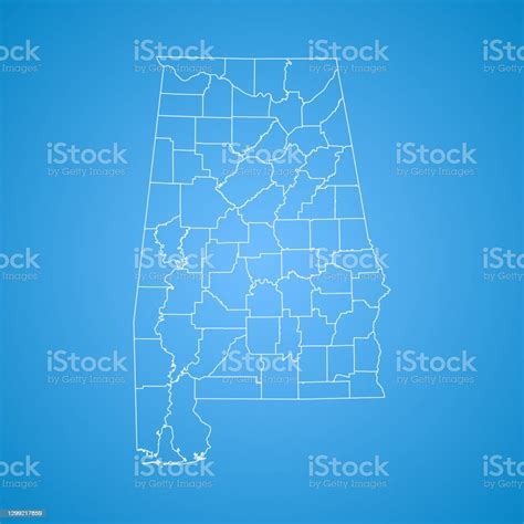 Map Of Alabama Stock Illustration Download Image Now Abstract