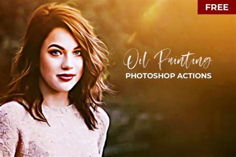 Oil Painting Photoshop Actions Version 2 Free Download