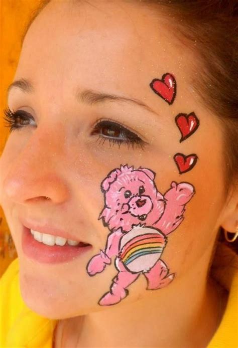 Care Bears Face Paint Google Search Annika Adaline Bear Face