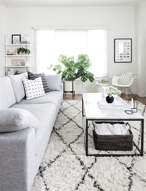 99 Beautiful White And Grey Living Room Interior