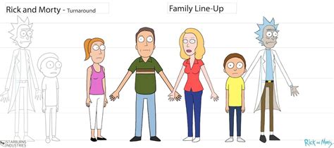If the show continues in the format it built for seasons 2 and 3, 70. Cartoon Concept Design: Rick and Morty Animation Model Sheets