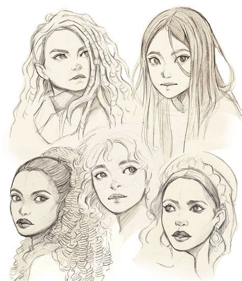 Marta Kost On Instagram “some Pencil Sketches From Yamaorce Drawing Workshop Still Working On