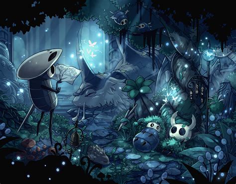 Knight Quirrel And The Last Stag Hollow Knight Drawn By Mamoru