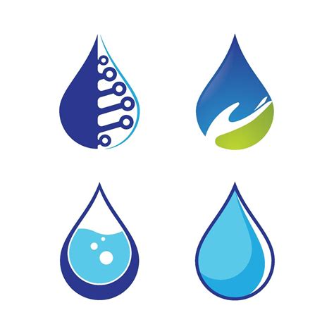 Water Drop Logo Images 2250108 Vector Art At Vecteezy