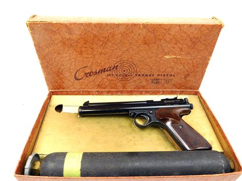Crosman 115 Pellet Pistol In Box Baker Airguns