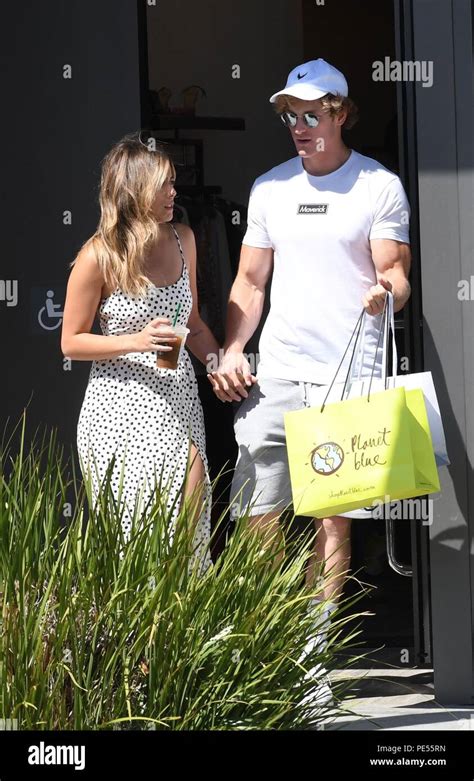 Logan Paul Goes Shopping With His Girlfriend Chloe Bennet After She