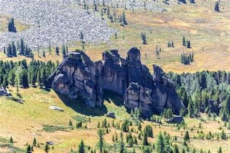 Rock Formations Of The Western Altai Reserve · Kazakhstan Travel And
