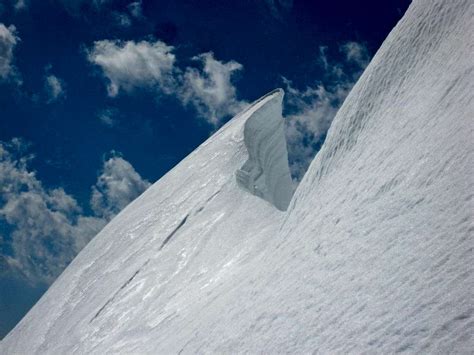 Beautiful Snow Formation Photos Diagrams And Topos Summitpost